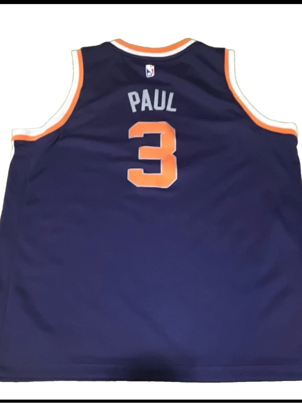 Nike Purple and Orange Phoenix Basketball Jersey #3